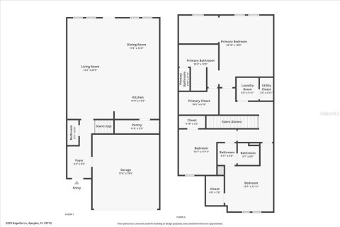 Adosado en venta en Apopka, Florida, 3 dormitorios, 200.76 m2 № 2100101 - foto 26