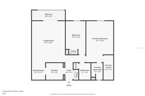 Condo in Port Richey, Florida, 2 bedrooms № 2214034 - photo 23