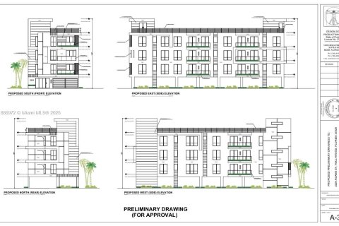 Terrain à vendre à Hollywood, Floride № 2012361 - photo 4
