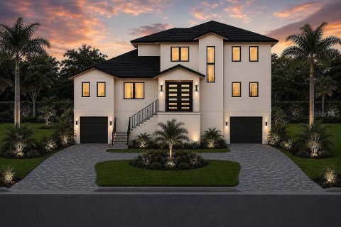 House in Tampa, Florida 4 bedrooms, 335.93 sq.m. № 2204740