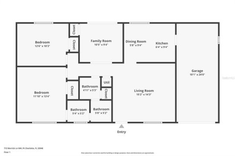 House in Port Charlotte, Florida 3 bedrooms, 84.73 sq.m. № 1884995 - photo 30
