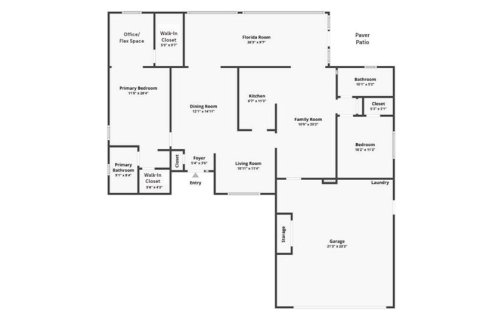 Villa ou maison à vendre à Palm Harbor, Floride: 2 chambres, 152.55 m2 № 2430548 - photo 4