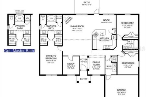 House in Inverness, Florida 3 bedrooms, 172.8 sq.m. № 2394098 - photo 20