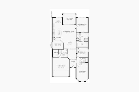 House floor plan «195SQM», 3 bedrooms in THE FIELDS