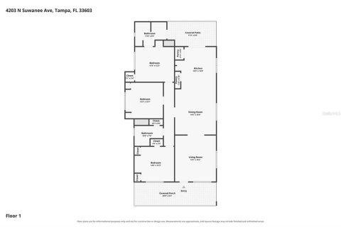 Villa ou maison à vendre à Tampa, Floride: 3 chambres, 145.67 m2 № 2429116 - photo 27