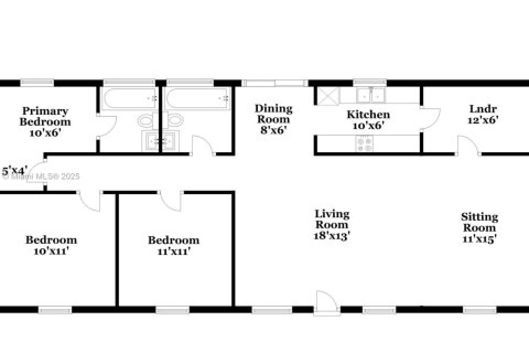 Снять в аренду виллу или дом в Майами-Гарденс, Флорида 3 спальни, 129.69м2, № 1951685 - фото 16