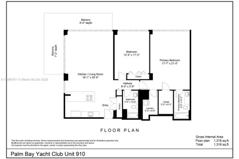 Copropriété à louer à Miami, Floride: 2 chambres, 122.26 m2 № 1928714 - photo 26