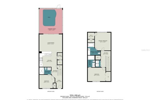 Touwnhouse à vendre à Kissimmee, Floride: 3 chambres, 133.78 m2 № 2324707 - photo 28