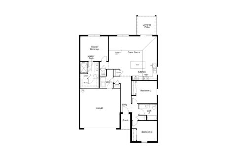 Townhouse floor plan «143SQM 59», 3 bedrooms in WILLIAMS POINTE