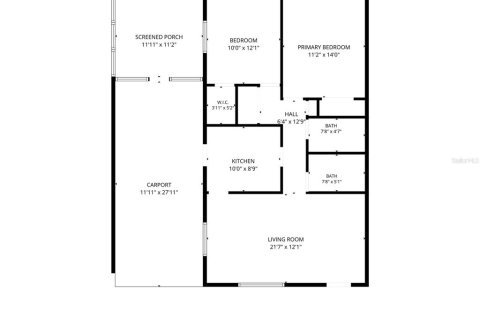 House in Lehigh Acres, Florida 2 bedrooms, 75.81 sq.m. № 2222917 - photo 30