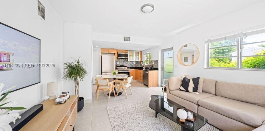 Кондоминиум с 1 спальней в Майами-Бич, Флорида № 2006626