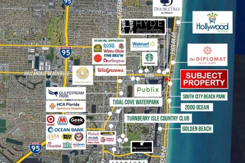 Propiedad comercial en venta en Hallandale Beach, Florida № 1871342 - foto 3
