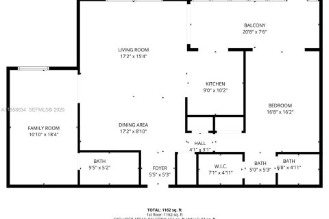 Купить кондоминиум в Майами, Флорида 2 спальни, 111.2м2, № 2024405 - фото 23