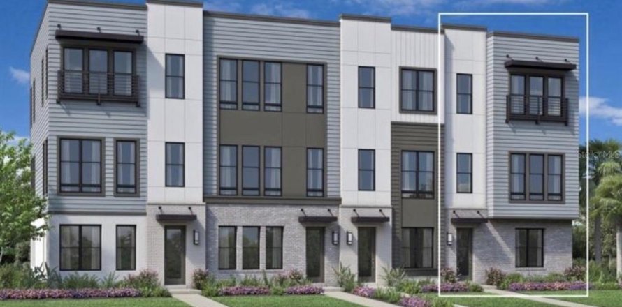 Townhouse in Orlando, Florida 3 bedrooms, 193.7 sq.m. № 2304793