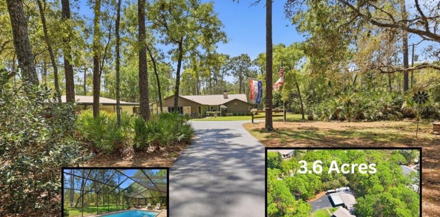 House in Weeki Wachee, Florida 3 bedrooms, 198.81 sq.m. № 2214930