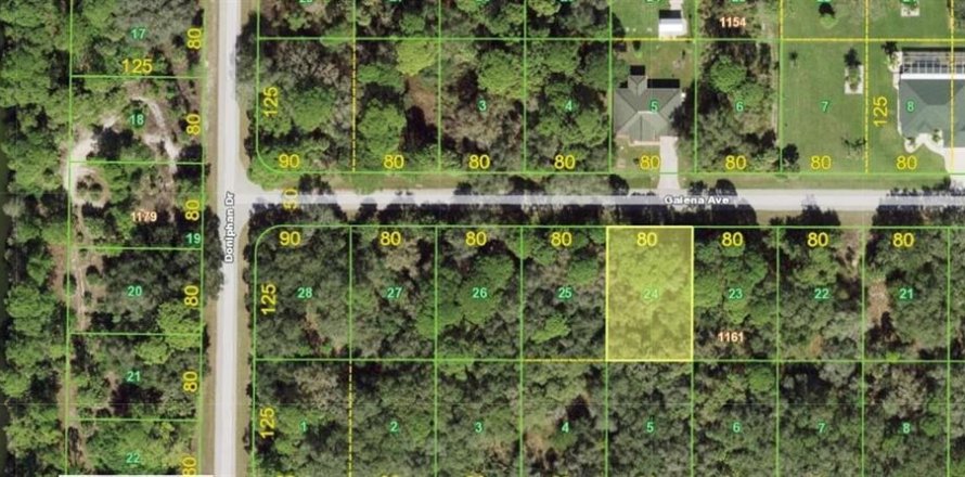 Terreno en Port Charlotte, Florida № 2165081