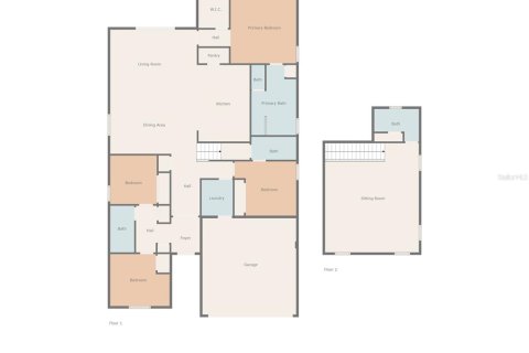 Купить виллу или дом в Гудзон, Флорида 10 комнат, 238.02м2, № 1829477 - фото 29