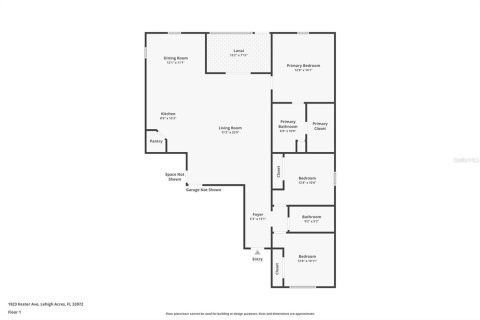 House in Lehigh Acres, Florida 3 bedrooms, 144.09 sq.m. № 2135242 - photo 29
