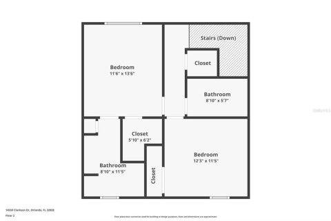 Townhouse in Orlando, Florida 2 bedrooms, 116.13 sq.m. № 2386668 - photo 23