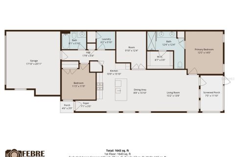 Casa en venta en Sun City Center, Florida, 2 dormitorios, 130.9 m2 № 1912091 - foto 11