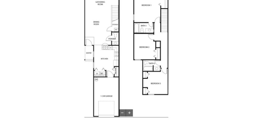 Casa en Westlake Estates en Jacksonville, Florida 2 dormitorios, 112 m2 № 503885