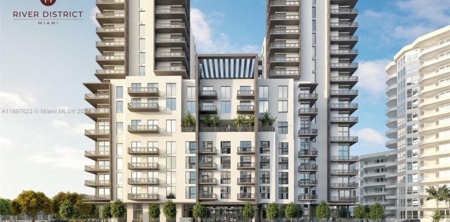 Condo in Miami, Florida, 1 bedroom  № 1977199