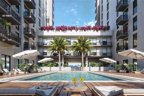 Condo in Miami, Florida, 1 bedroom  № 1977199 - photo 3