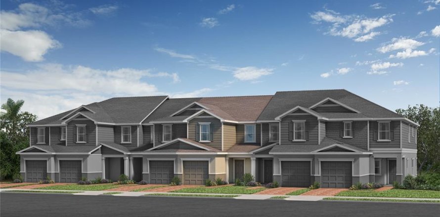 Townhouse in Lake Wales, Florida 3 bedrooms, 135.92 sq.m. № 1765522