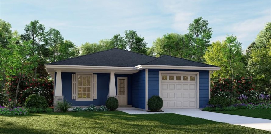 House in Eustis, Florida 3 bedrooms, 119.29 sq.m. № 1517746