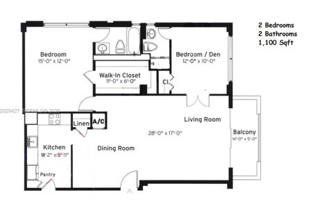 Copropriété à vendre à Surfside, Floride: 2 chambres, 102.19 m2 № 2087776 - photo 29