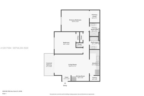 Condo in Doral, Florida, 2 bedrooms  № 2186069 - photo 27