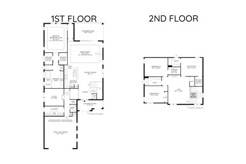 Планировка таунхауса «300SQM ROLAND ANITILLES» 4 спальни в ЖК WINDGATE AT AVENIR