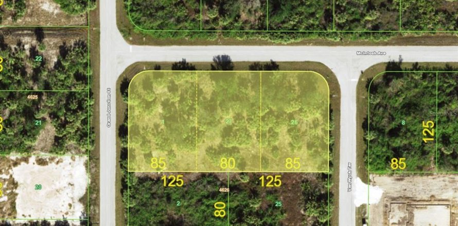 Land in Port Charlotte, Florida № 2166484