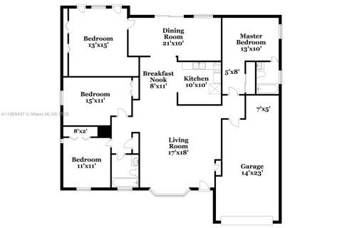 Villa ou maison à louer à Sunrise, Floride: 4 chambres, 161.93 m2 № 1965159 - photo 16