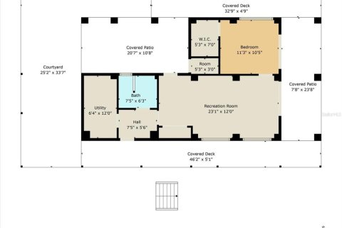 House in Homosassa, Florida 3 bedrooms, 150.5 sq.m. № 1870391 - photo 2