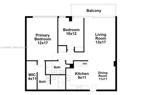 Condo in Miami, Florida, 2 bedrooms  № 2390080 - photo 25