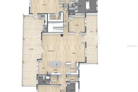 Casa en venta en Howey-in-the-Hills, Florida, 4 dormitorios, 393.07 m2 № 1393856 - foto 28