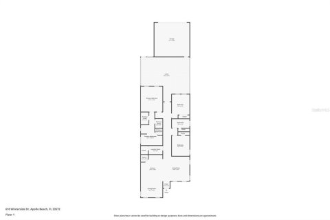 House in Apollo Beach, Florida 3 bedrooms, 166.95 sq.m. № 1751235 - photo 3