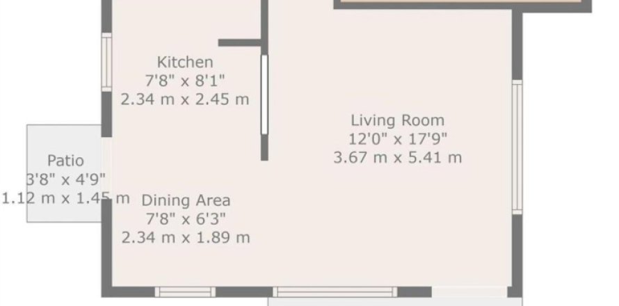 House in Hillsboro Beach, Florida 1 bedroom, 59.83 sq.m. № 1216134
