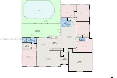 House in Plantation, Florida 5 bedrooms, 200.76 sq.m. № 1933437 - photo 5