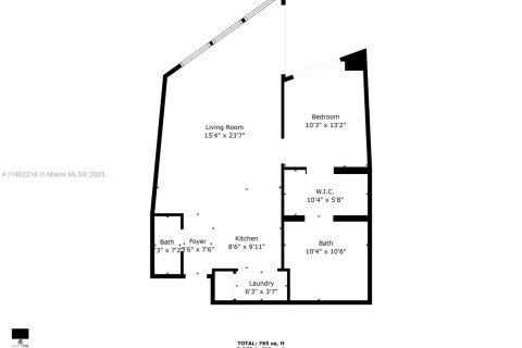 Condominio en venta en Sunny Isles Beach, Florida, 1 dormitorio, 81.85 m2 № 2012729 - foto 21