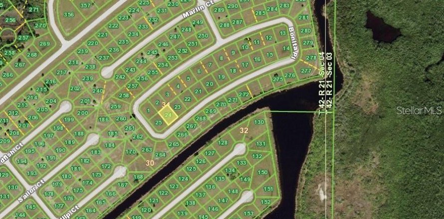 Land in Placida, Florida № 2163415