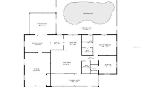 House in Orange City, Florida 2 bedrooms, 134.43 sq.m. № 2108192 - photo 29