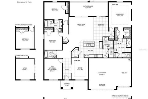 Купить виллу или дом в Окала, Флорида 9 комнат, 231.05м2, № 1733138 - фото 2