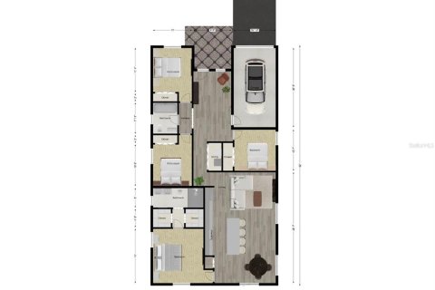 Villa ou maison à vendre à Saint Petersburg, Floride: 4 chambres, 165.92 m2 № 2235340 - photo 5