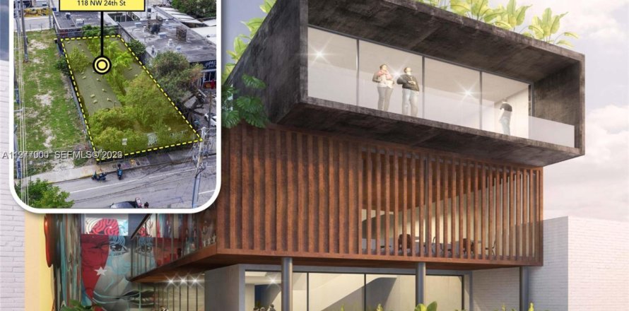 Commercial property in Miami, Florida 277.13 sq.m. № 2042549