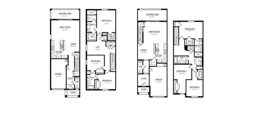Touwnhouse à Star Farms at Lakewood Ranch - Townhomes à Lakewood Ranch, Floride 3 chambres, 155 m2 № 598304