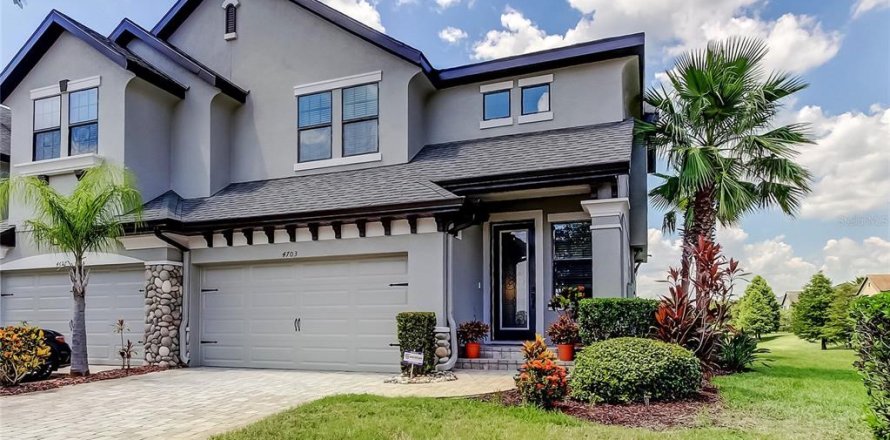 Townhouse in Wesley Chapel, Florida 3 bedrooms, 191.01 sq.m. № 1853686