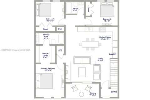 Condo in Homestead, Florida, 3 bedrooms  № 1923517 - photo 23