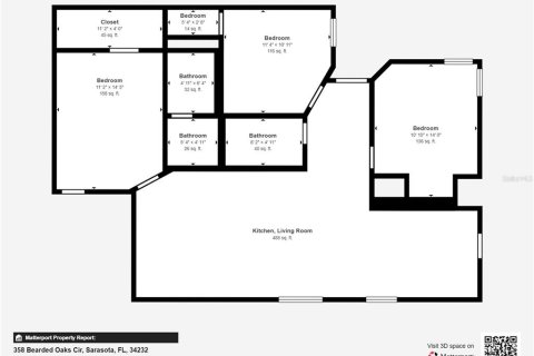 Villa ou maison à louer à Sarasota, Floride: 3 chambres, 106.74 m2 № 2401137 - photo 17